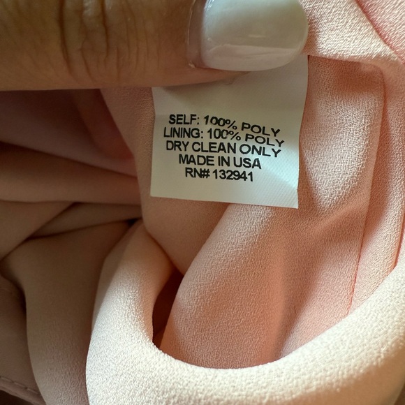 Amanda Uprichard Zoe Pink Asymmetrical Ruffled Dress- worn twice- perfect! XS - Picture 7 of 7